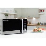 Russell Hobbs Compact Silver Microwave, 800W, 20L