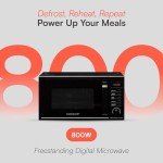 Cookology 800W Freestanding Digital Microwave - 20L