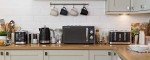 Russell Hobbs 17 Litre Black Manual Microwave
