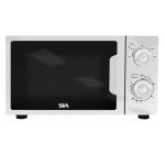 SIA FAM21WH 20L White Freestanding Microwave 700W