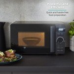 Swan Stealth 20L LED Digital Microwave - Black