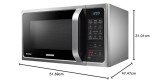 Samsung 28L Silver Combination Microwave, 900W