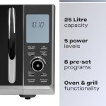 Daewoo 25L Combination Microwave & Grill Oven