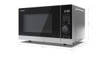 SHARP 20L Digital Microwave with Grill - Silver