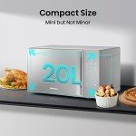 Hisense 20L Digital Solo Microwave Oven with Grill