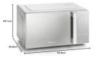 Hisense 20L Digital Solo Microwave Oven with Grill