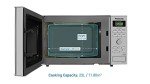 Panasonic Compact Microwave Oven with Grill, 23L