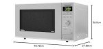 Panasonic Compact Microwave Oven with Grill, 23L