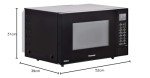 Panasonic Slimline Combination Microwave Oven, Black