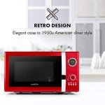 Klarstein Retro Microwave Oven with Grill Function