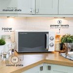 Russell Hobbs 17L White Manual Microwave Oven