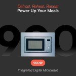 Cookology BIM25LWO Built-In Microwave and Grill