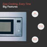 Cookology BIM25LWO Built-In Microwave and Grill