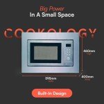 Cookology BIM25LWO Built-In Microwave and Grill