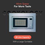 Cookology BIM25LWO Built-In Microwave and Grill