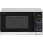Sharp 20L Touch Control Microwave, 800W, Silver