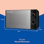 Russell Hobbs 20L 800W Solo Microwave - Black