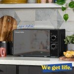 Russell Hobbs 20L 800W Solo Microwave - Black