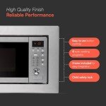 Cookology 20L Integrated Microwave with 8 Presets