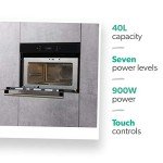 Hotpoint Stainless Steel Built-In Microwave Oven