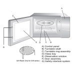 Cookology Stainless Steel 20L Built-in Microwave & Grill
