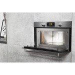 Hotpoint 31L 1000W Stainless Steel Microwave Grill