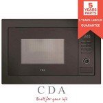 CDA 900W Built-In Microwave 25L - Black