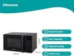 Hisense 25L Electronic Microwave with Auto Defrost