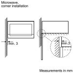 Siemens IQ-500 Built-In Stainless Steel Microwave