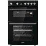 Hisense 60 cm Ceramic Hob Electric Cooker Black