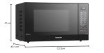 Panasonic 1000W Black Microwave with 32-Liter Capacity
