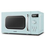 COMFEE' Retro 800W Microwave Oven - Mint Green