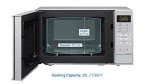 Panasonic 800W Compact Solo Microwave Oven, Silver