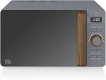 Swan Nordic LED Digital Microwave, 20L, 800W