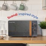 Russell Hobbs 17L Compact Grey Manual Microwave