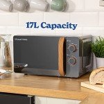 Russell Hobbs 17L Compact Grey Manual Microwave