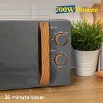 Russell Hobbs 17L Compact Grey Manual Microwave