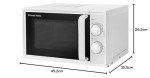 Russell Hobbs 17L Manual Microwave with Timer