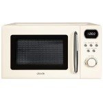 Abode Retro Cream 20L Microwave with Auto Cook