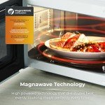Tower 800W Manual Microwave with Mirror Door