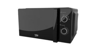 Beko Black 20L Solo Microwave with Timer