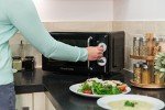 Russell Hobbs 17L Retro Manual Microwave - Black