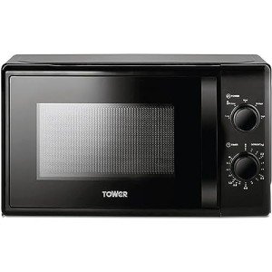 Tower Multi-Function Black Microwave Oven 20L, 700W