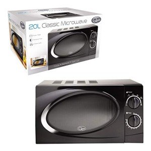 Quest Classic Dial Microwave - 20L, 700W, Black