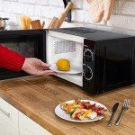 Quest Classic Dial Microwave - 20L, 700W, Black