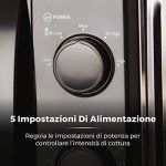 Tower Multi-Function Black Microwave Oven 20L, 700W