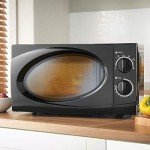 Quest Classic Dial Microwave - 20L, 700W, Black