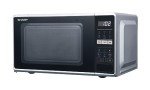 Sharp 17L 700W Silver Solo Digital Microwave
