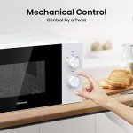 Hisense 20L Solo Microwave Oven - White