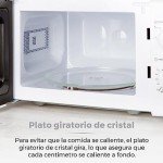 Tower 20L 700W Manual Microwave Oven, White